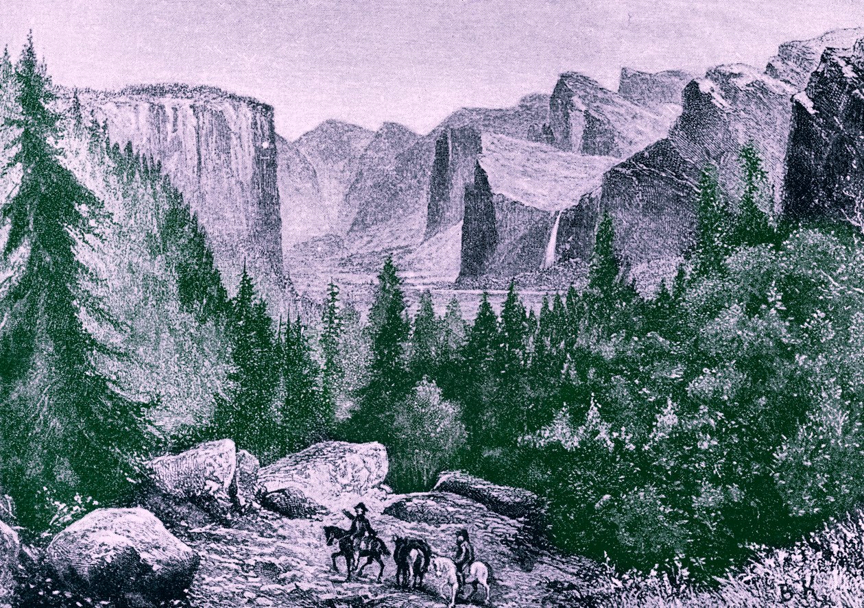 Yosemite-völgy alkotó: Bohuslav Kroupa