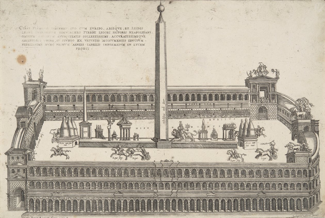 Circus Flaminius alkotó: Bolognino Zaltieri