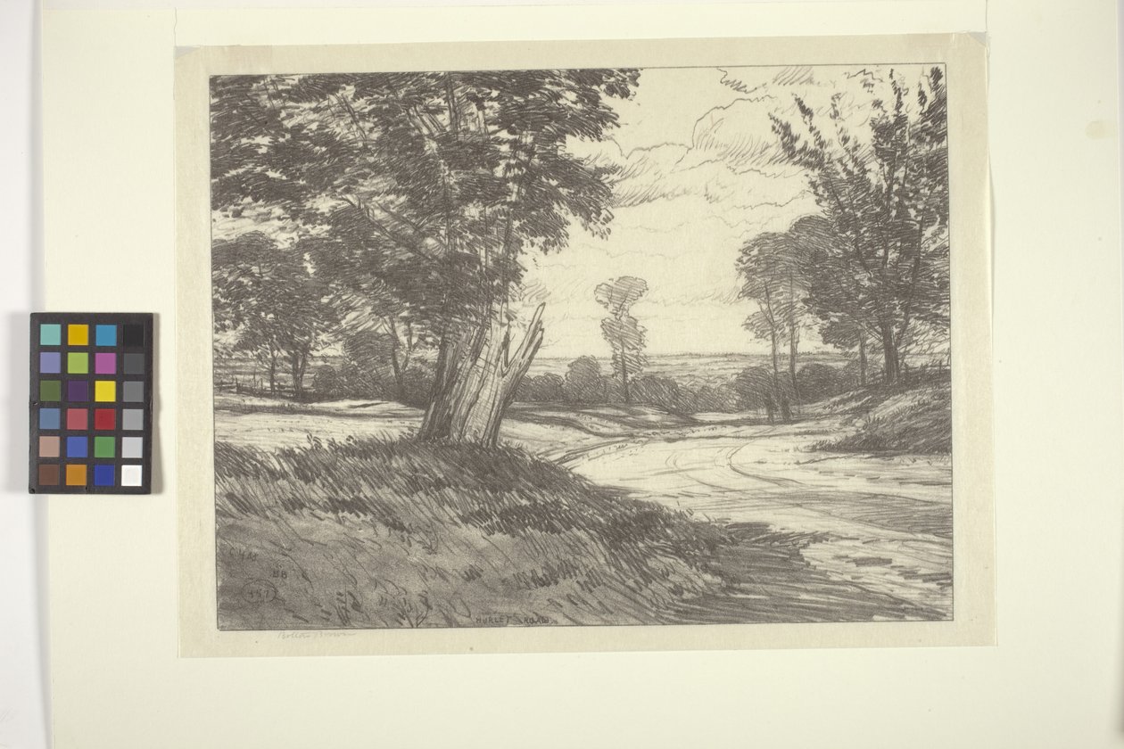 Hurley Road (tinta papíron) alkotó: Bolton Coit Brown