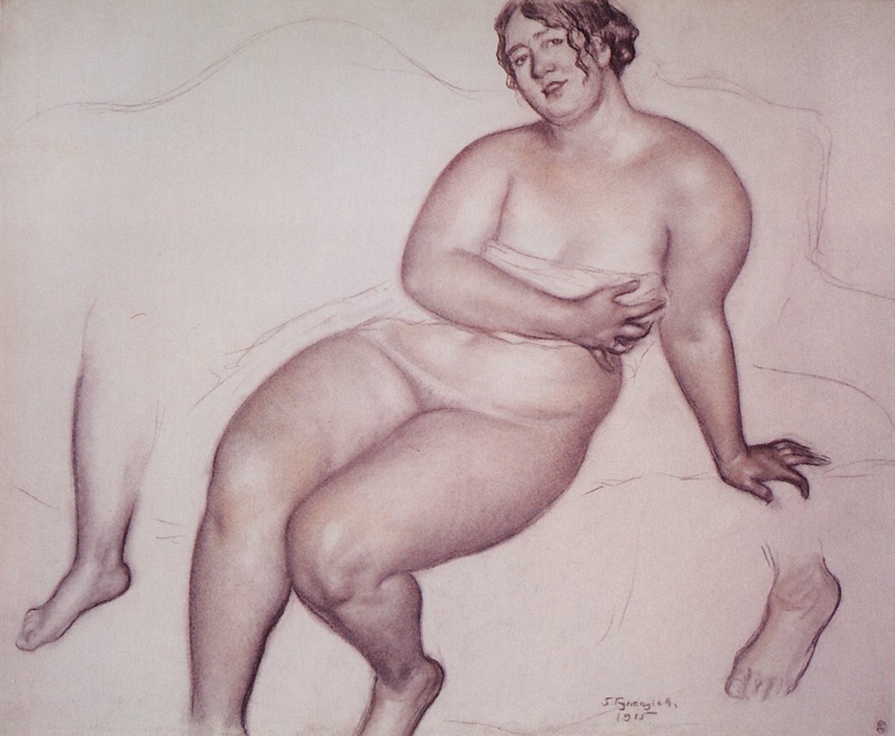 . , n alkotó: Boris Mikhailovich Kustodiev