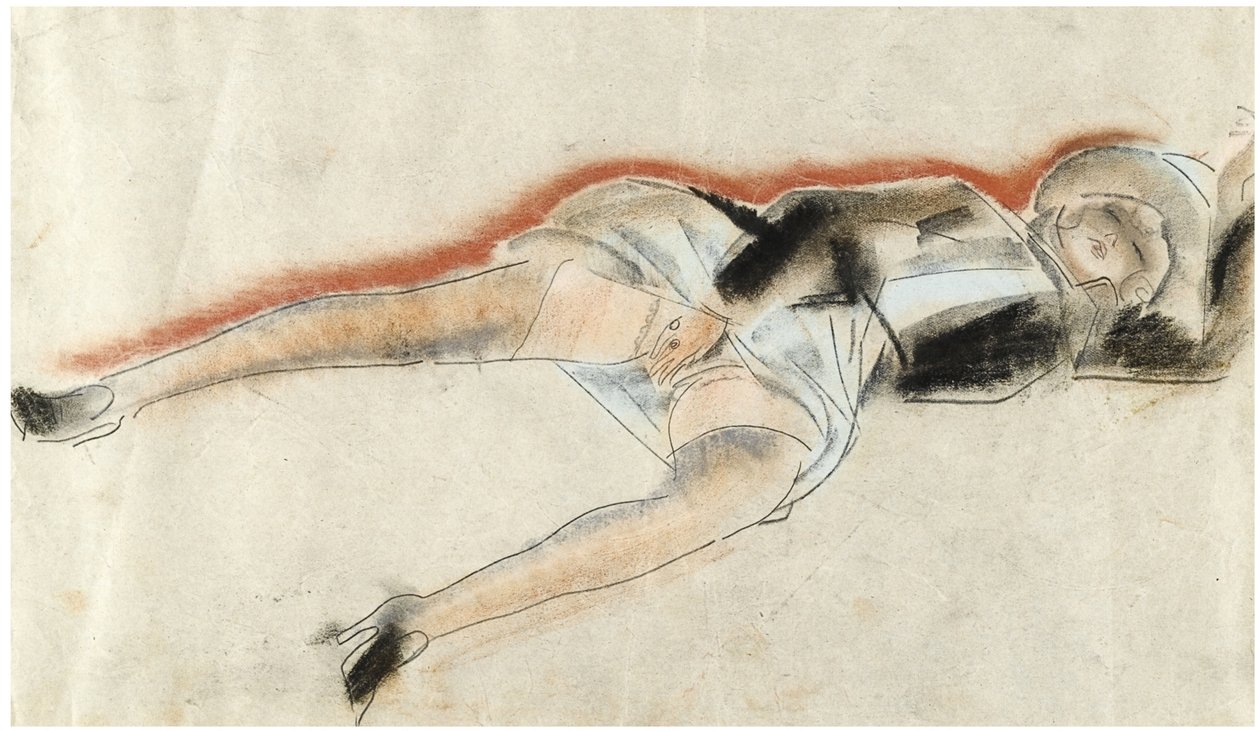 Erotikus rajz alkotó: Boris Dmitrievich Grigoriev
