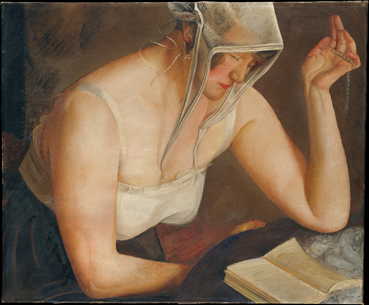 Olvasó nő, c. 1922 alkotó: Boris Dmitrievich Grigoriev