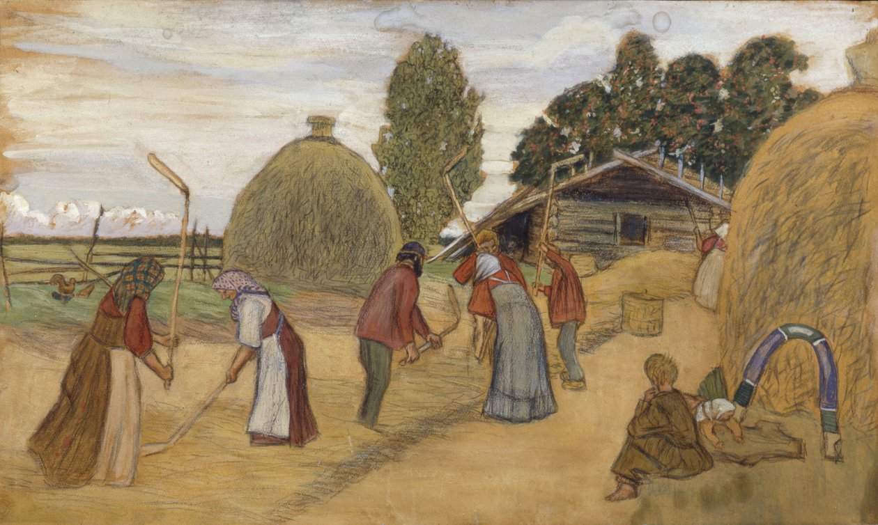 Szérű, 1918 alkotó: Boris Mikhailovich Kustodiev