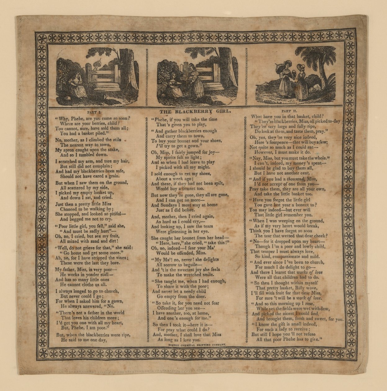 Zsebkendő alkotó: Boston Chemical Printing Company