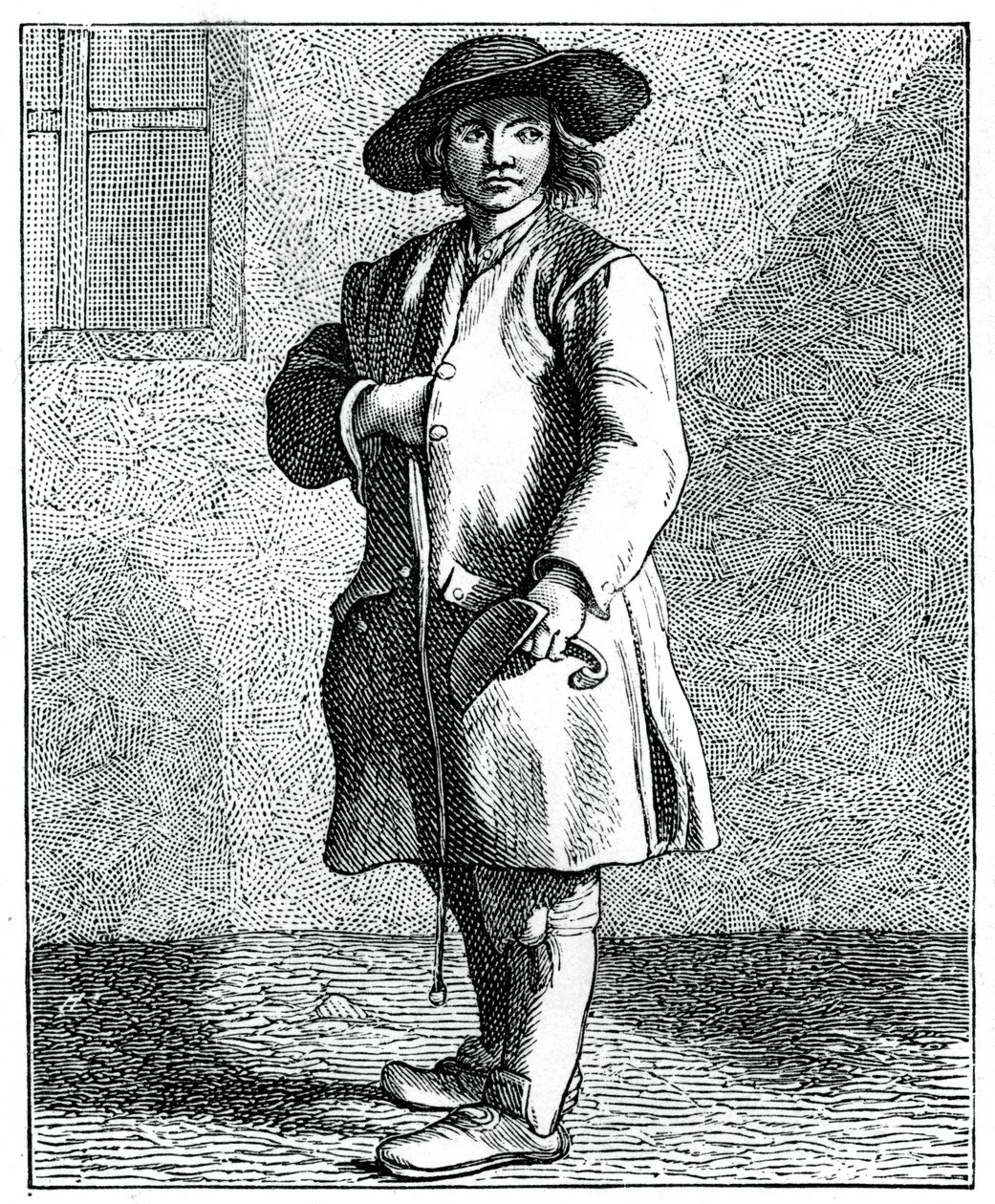 Kéményseprő, 1737-1742. alkotó: Bouchardon