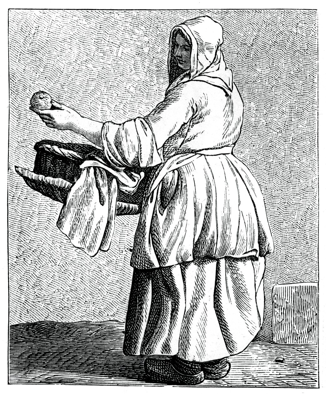 Sült alma!, 1737-1742. alkotó: Bouchardon