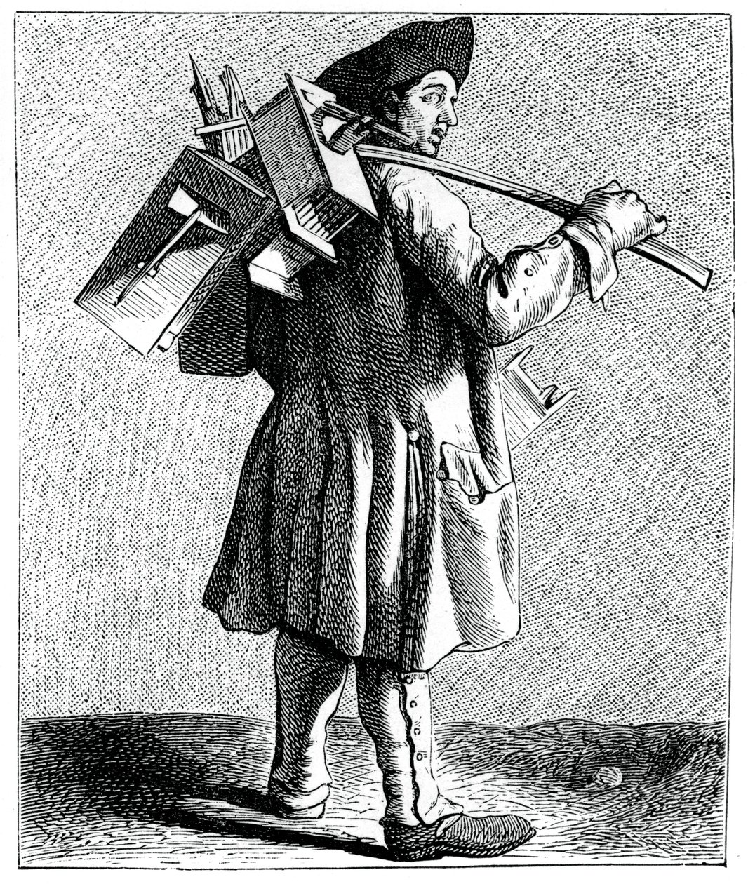 Halál a patkányokra!, 1737-1742. alkotó: Bouchardon