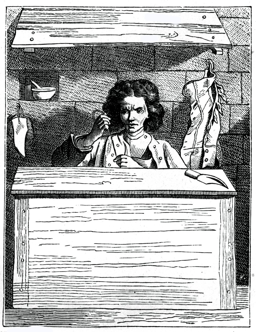 A suszter, 1737-1742. alkotó: Bouchardon
