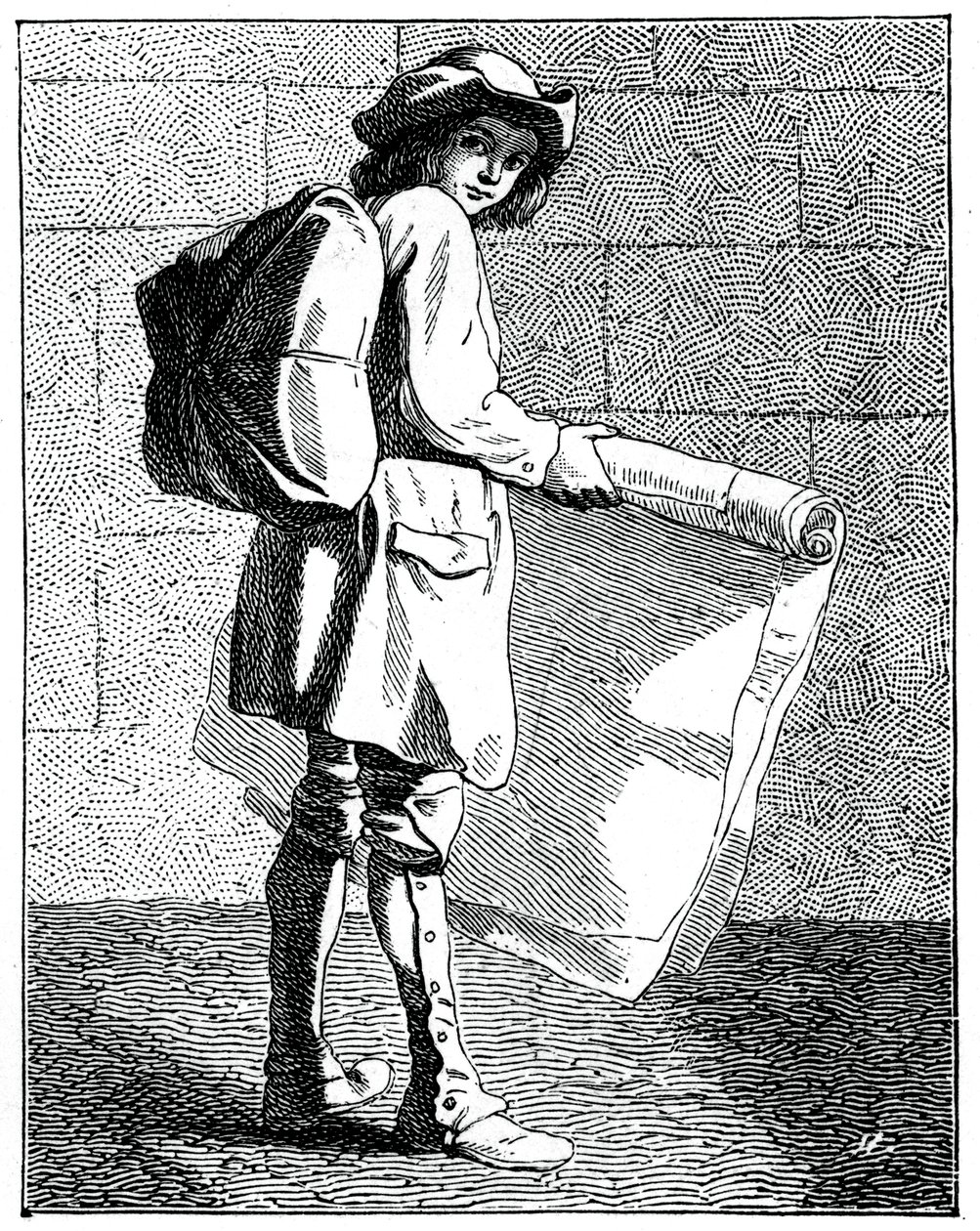 A nyomda eladó, 1737-1742. alkotó: Bouchardon