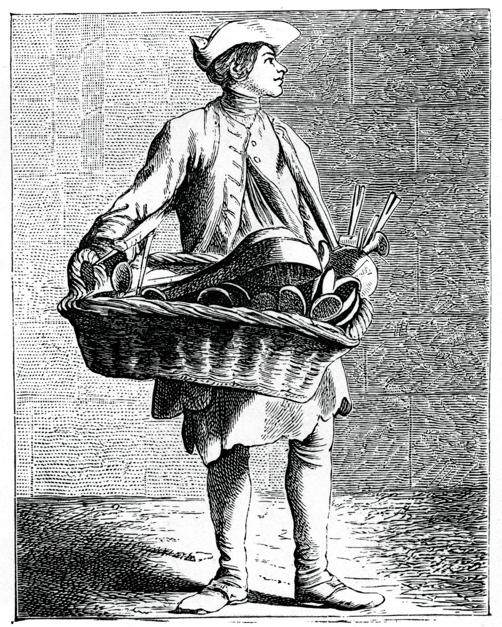 Kanalakat és zsíros gombócokat egészben vásárolnak!, 1737-1742. alkotó: Bouchardon