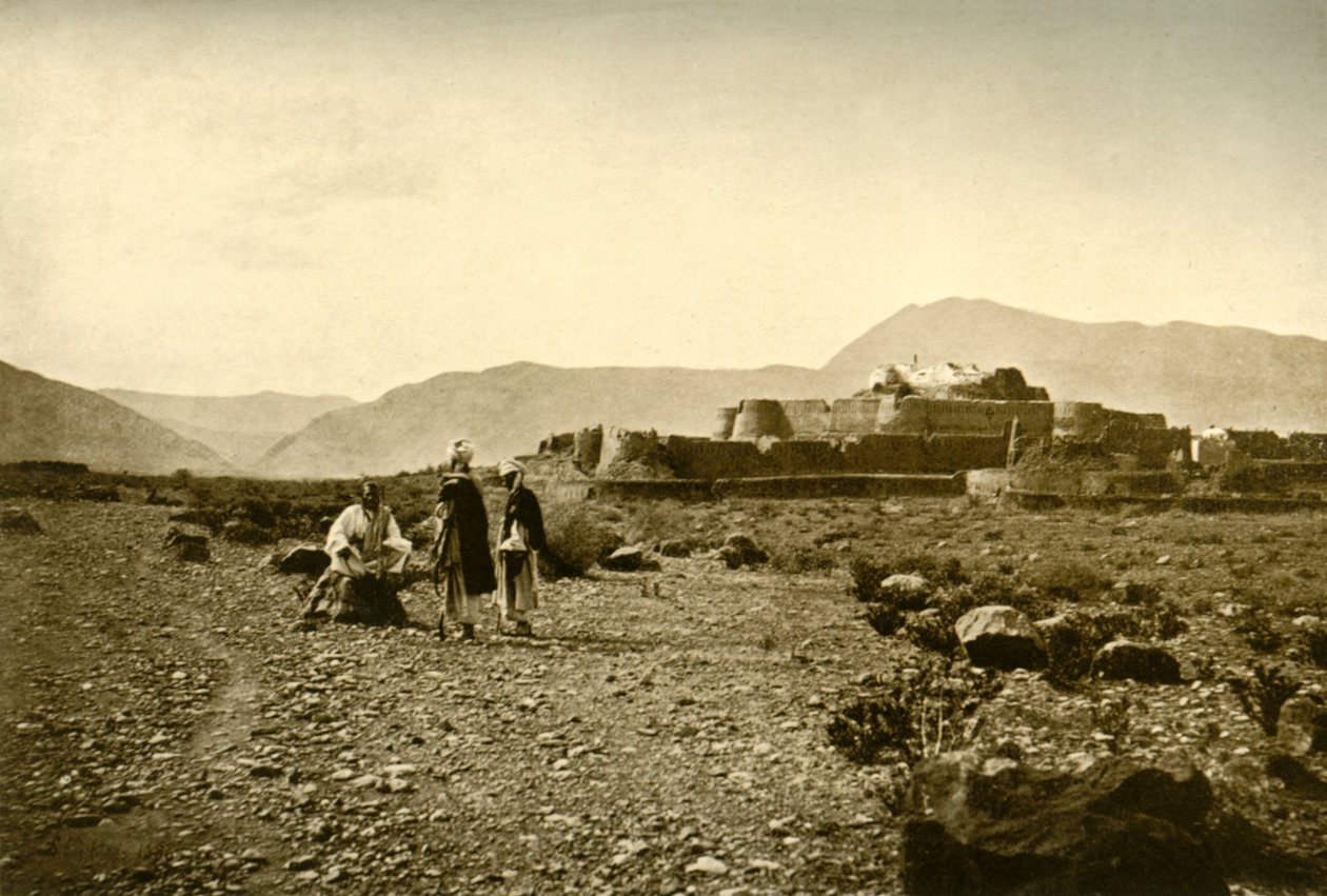 Fort Jamrud, Peshawur, 1901. alkotó: Bourne and Shepherd