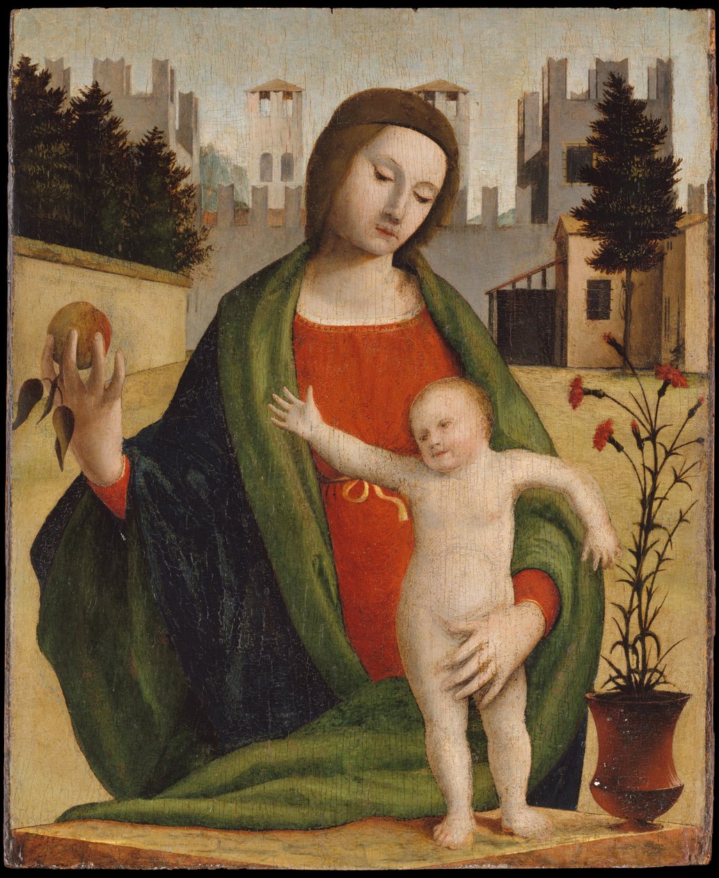 Madonna és gyermeke alkotó: Bramantino