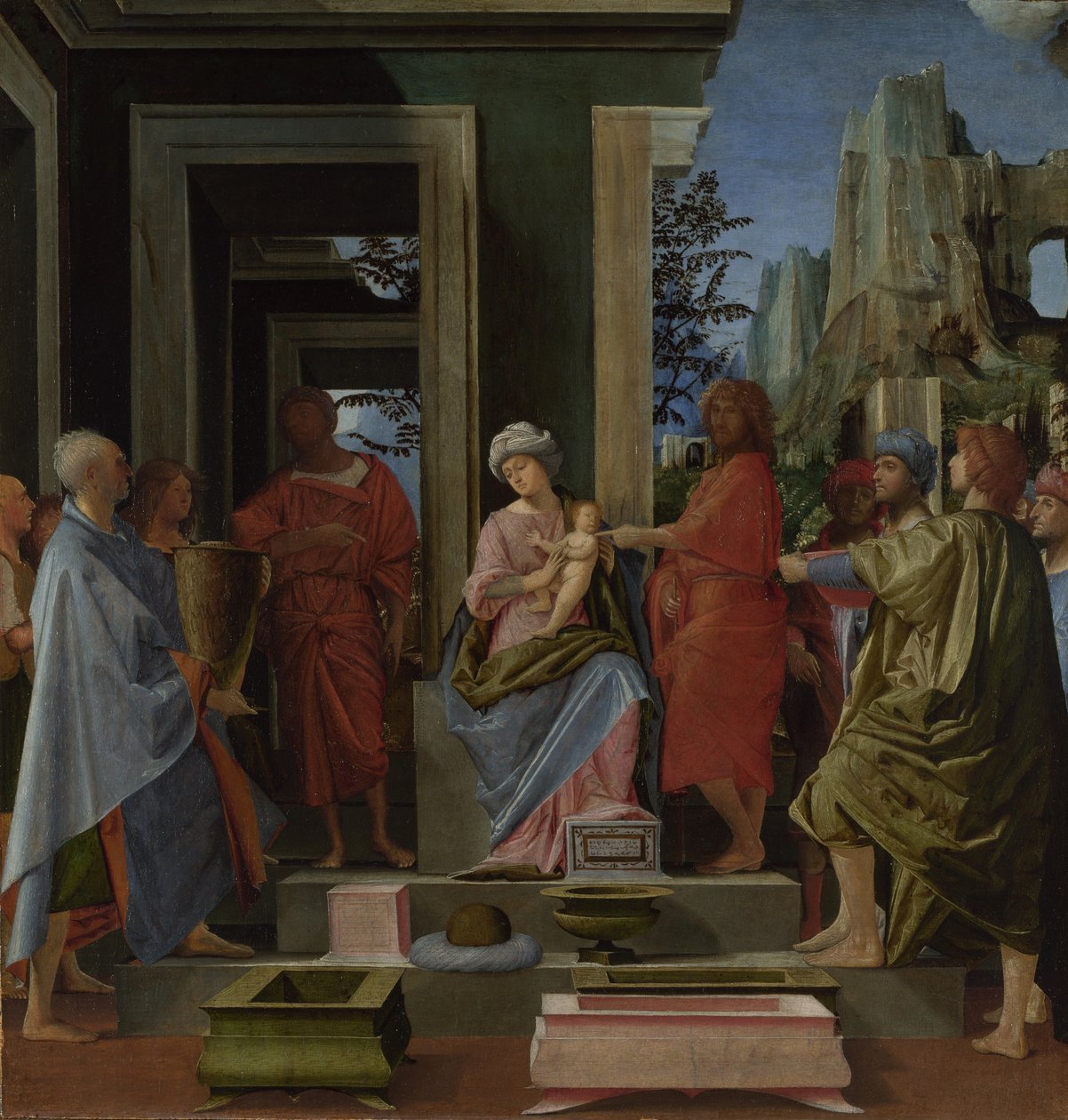A Királyimádás c. 1500 alkotó: Bramantino