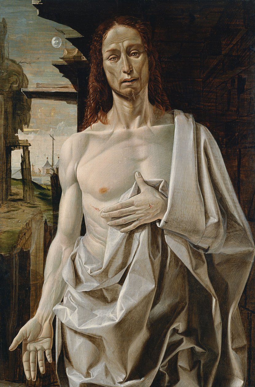 A feltámadott Krisztus alkotó: Bramantino