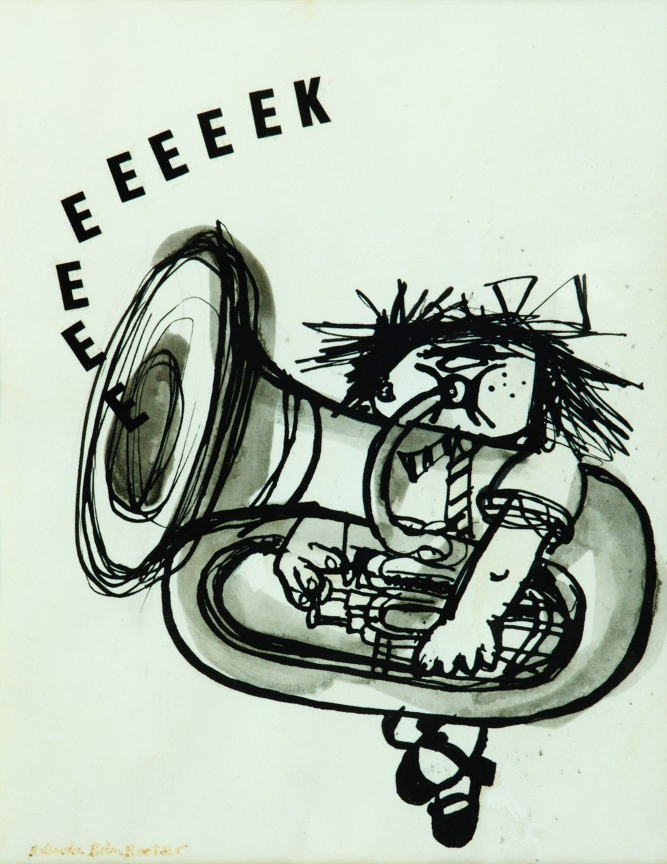 Eeeeeeeek! (tinta papíron) alkotó: Brenda Brin Booker