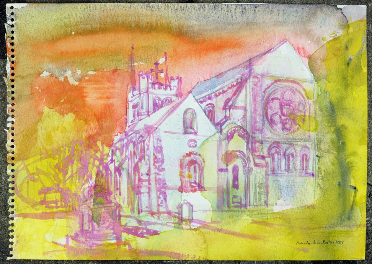 Waltham Abbey (wc papíron) alkotó: Brenda Brin Booker