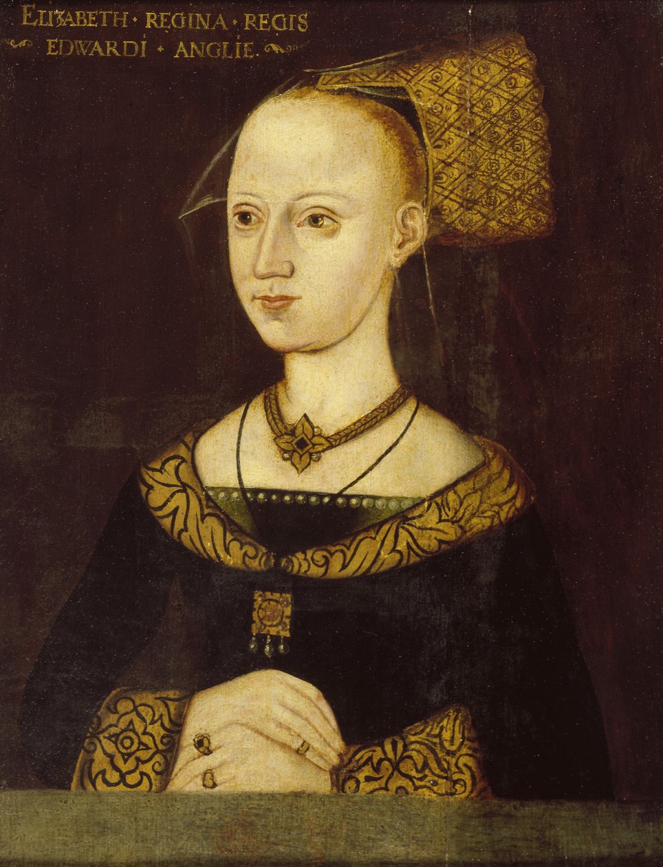 Elizabeth Woodville, IV. Edward királynője, 1500 körül alkotó: British School
