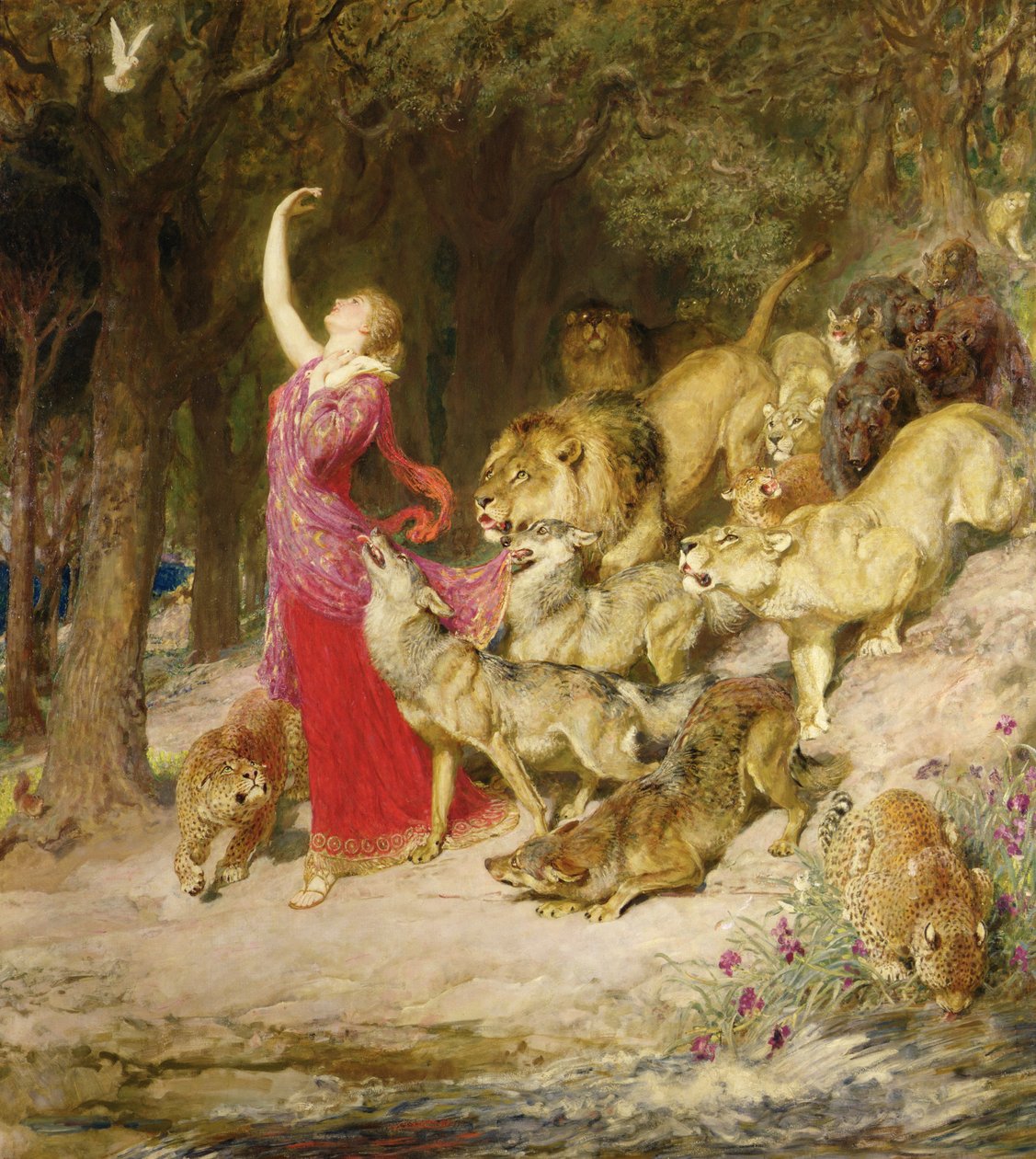 Aphrodité, 1902 alkotó: Briton Riviere