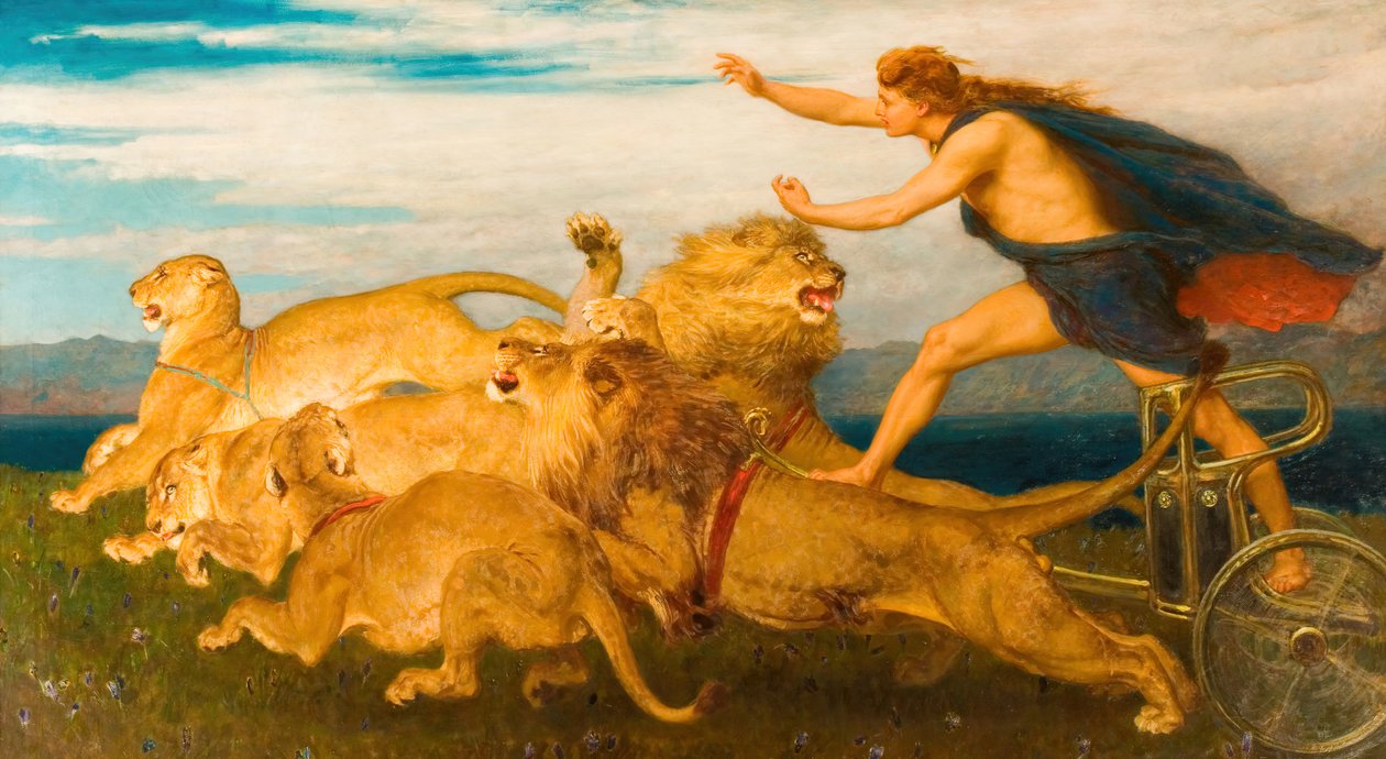 Phoebus Apollo, 1895-8. alkotó: Briton Riviere