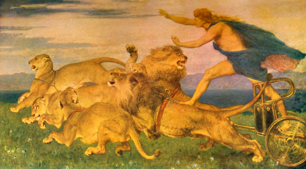 „Phoebus Apollo”, 1895, c1915. alkotó: Briton Riviere