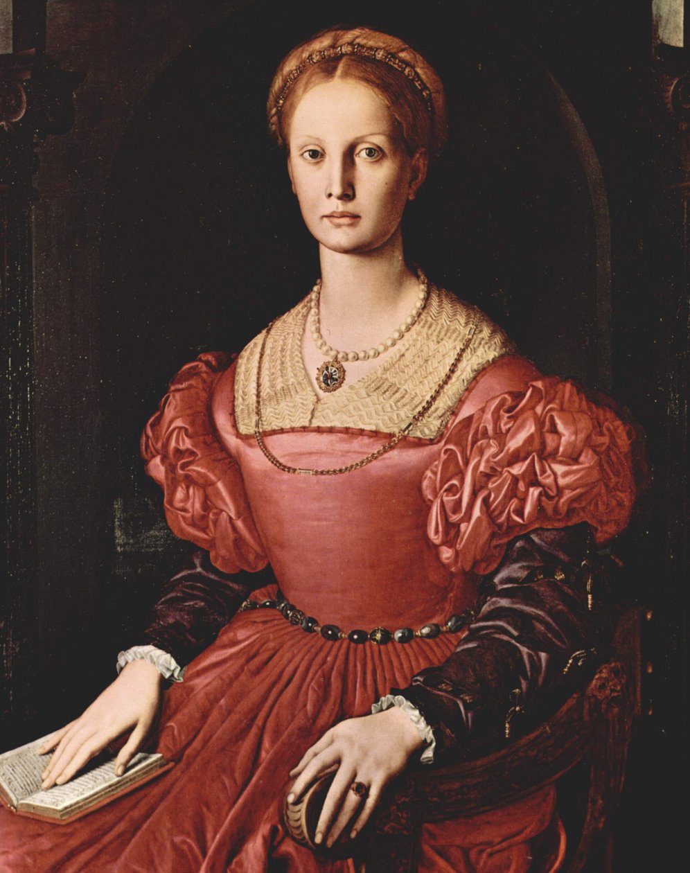 Lucrezia Panciatichi portréja alkotó: Bronzino
