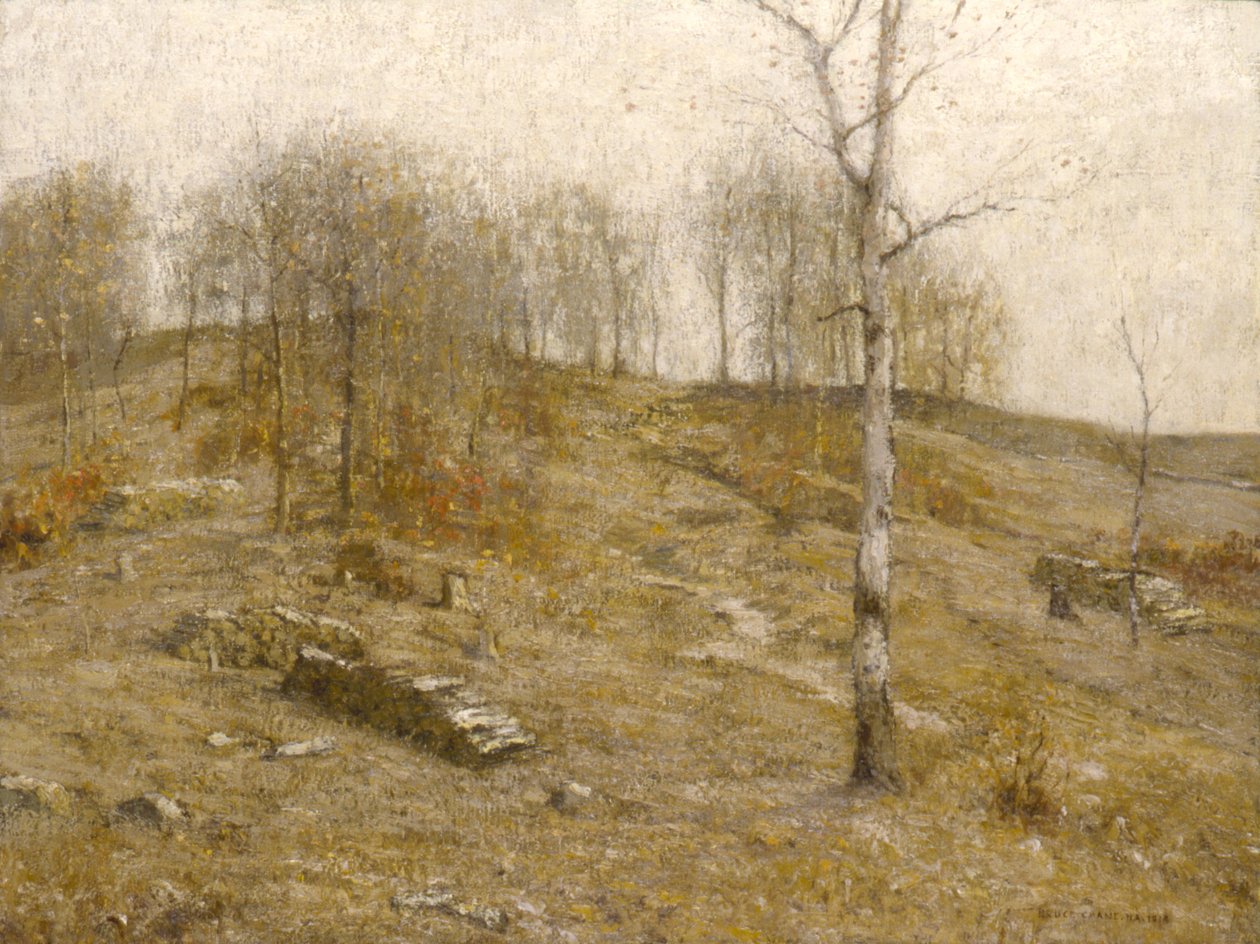 December Felvidék, 1919. alkotó: Bruce Crane