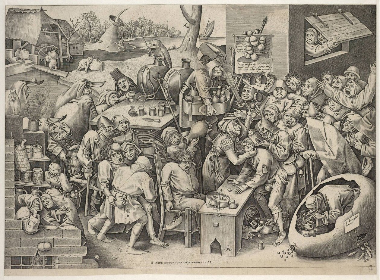A malleghemi boszorkány alkotó: Bruegel
