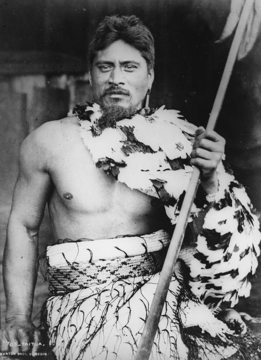 Taitua, Taumaranui, Kings Country, 1885 alkotó: Burton Brothers Studio
