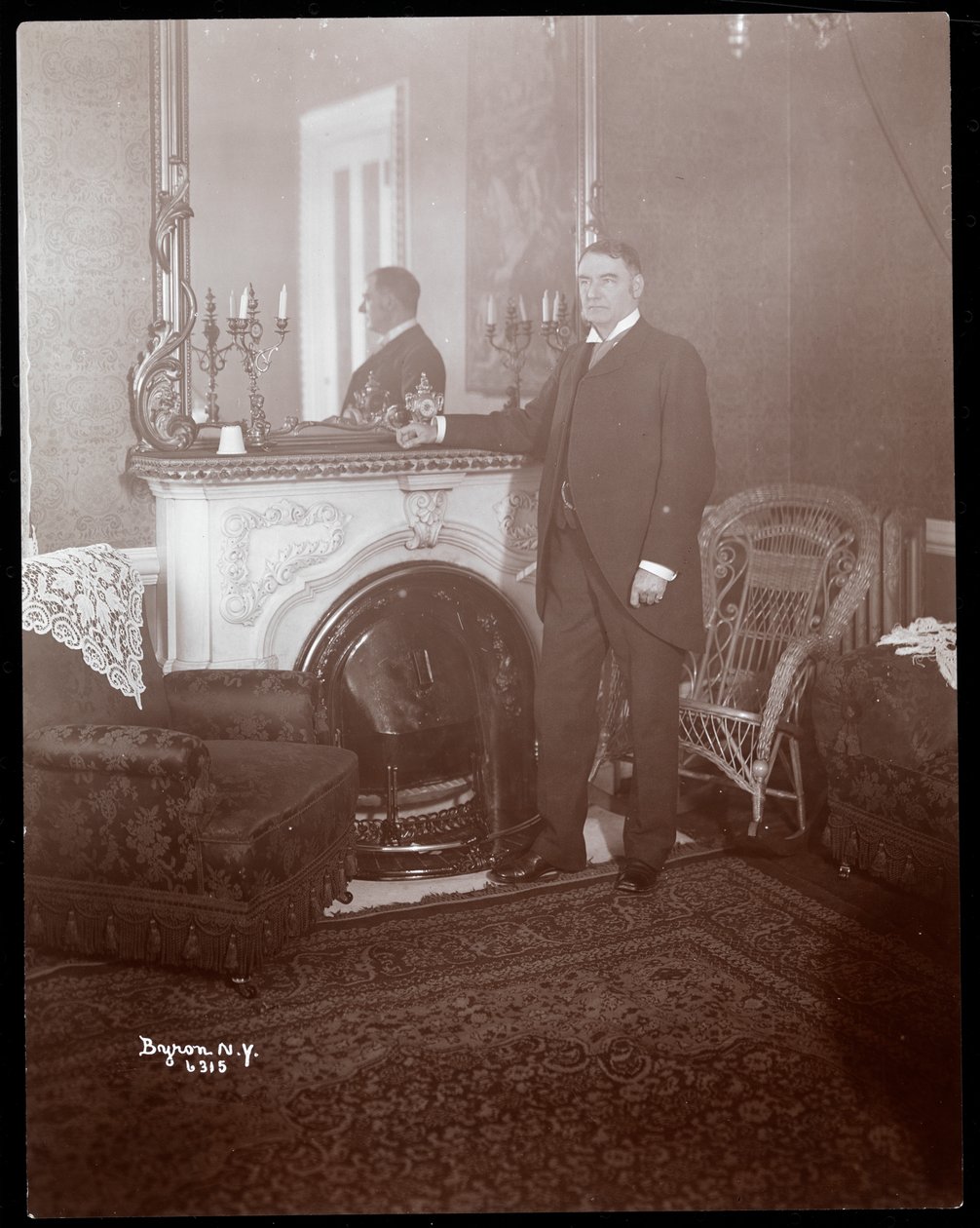 Ian Maclaren, 1899 (ezüst zselatin nyomat) alkotó: Byron Company