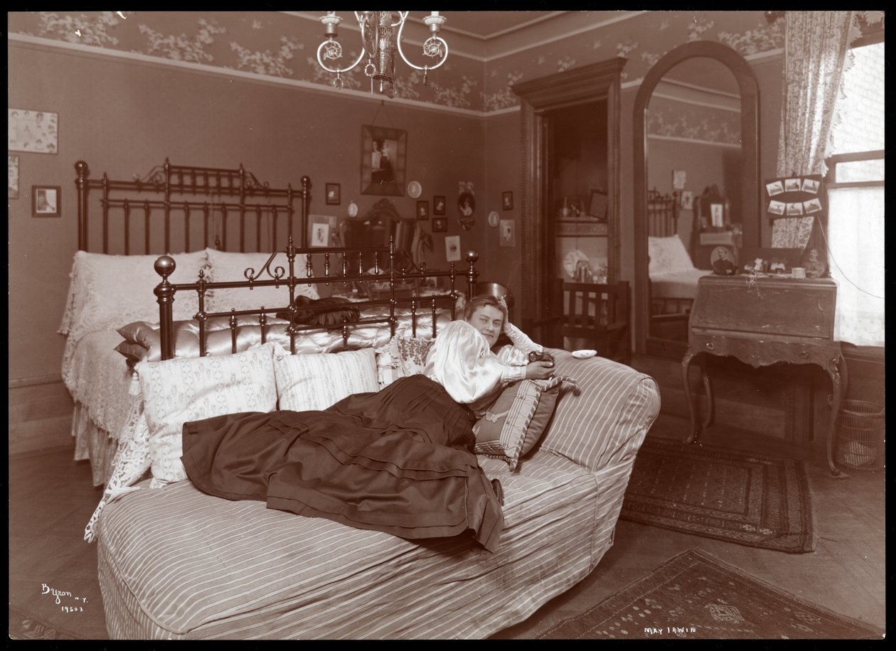 May Irwin, 1905 (ezüst zselatin nyomat) alkotó: Byron Company