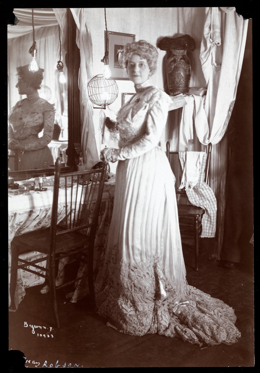 May Robson, 1901 (ezüst zselatin nyomat) alkotó: Byron Company