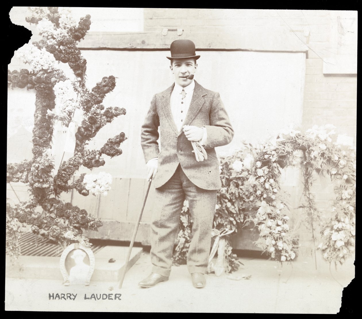 Harry Lauder, 1905 körül (ezüst zselatin nyomat) alkotó: Byron Company