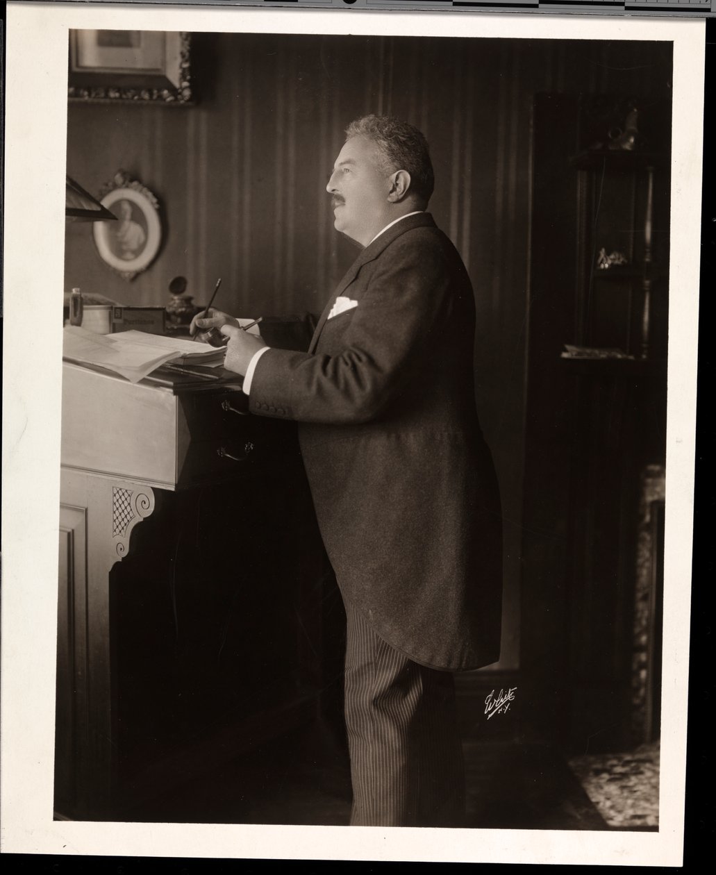 Victor Herbert, 1900-20 (ezüst zselatin nyomat) alkotó: Byron Company