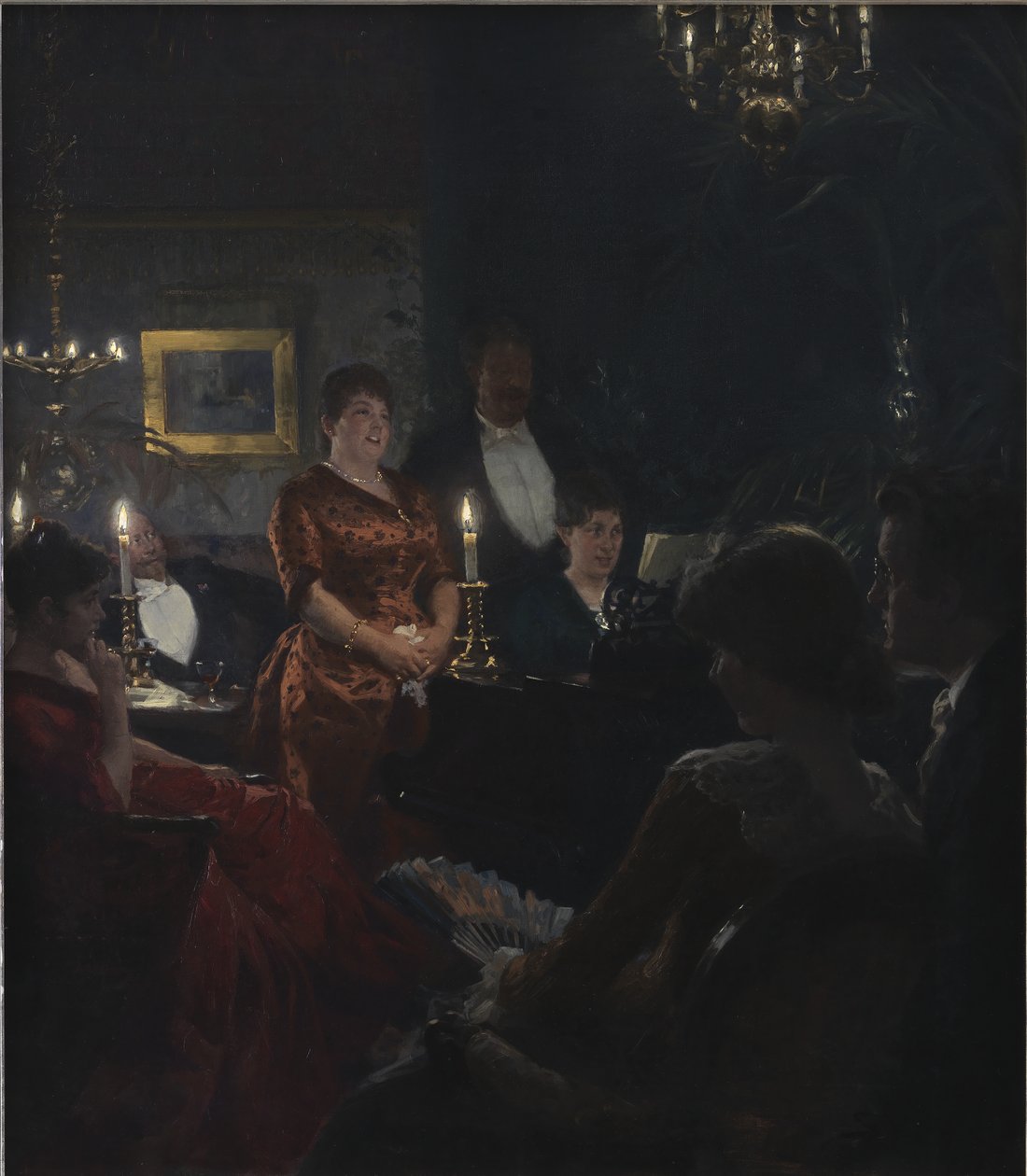 Mrs. Gumperd portréja alkotó: C.A. Jensen