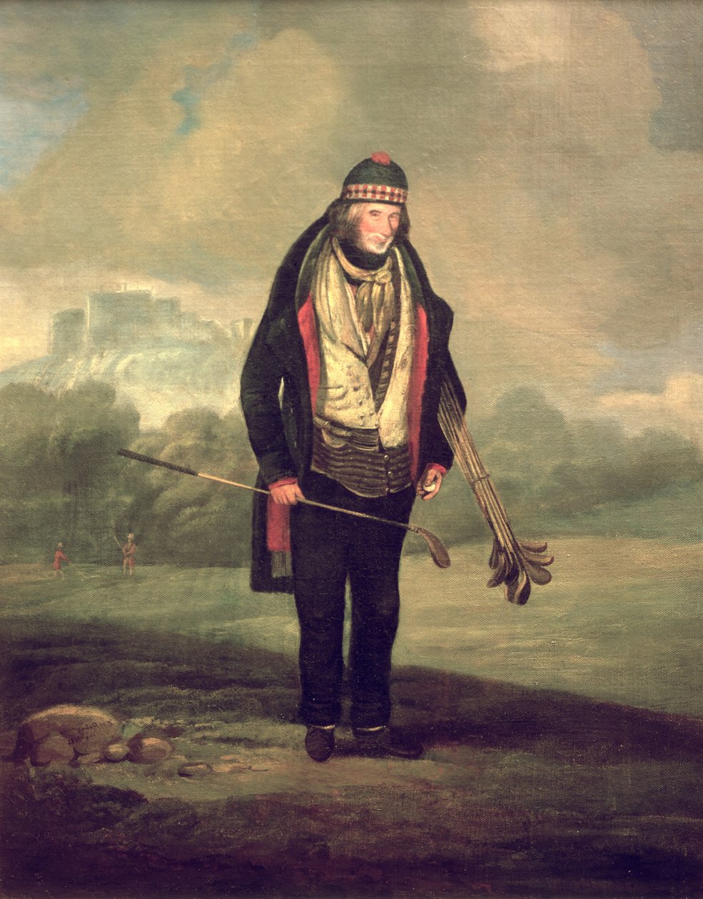 Caddy Willie, Bruntsfield, Edinburgh, 1824 alkotó: C.H Robertson