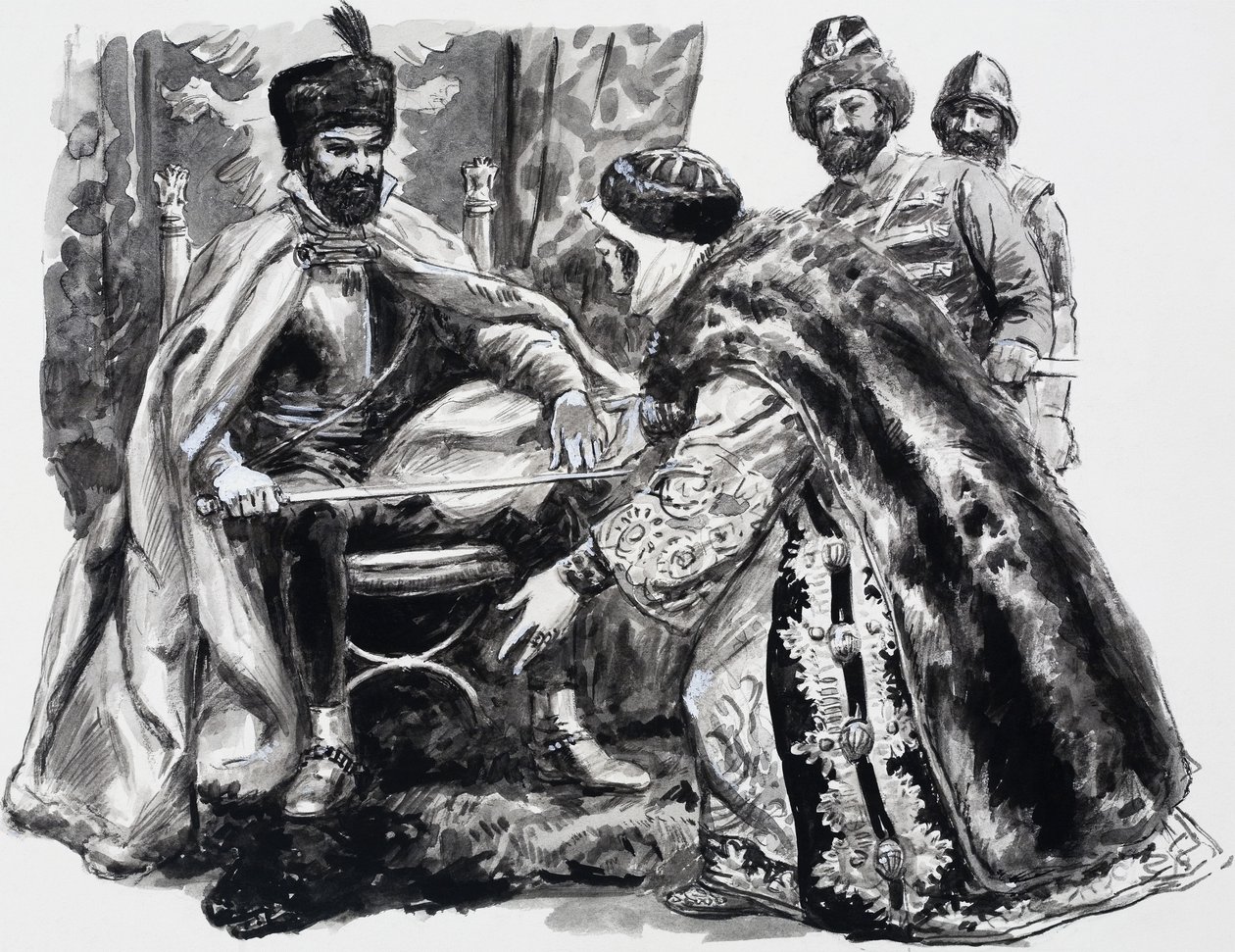 Borisz Godunov alkotó: C.L. Doughty
