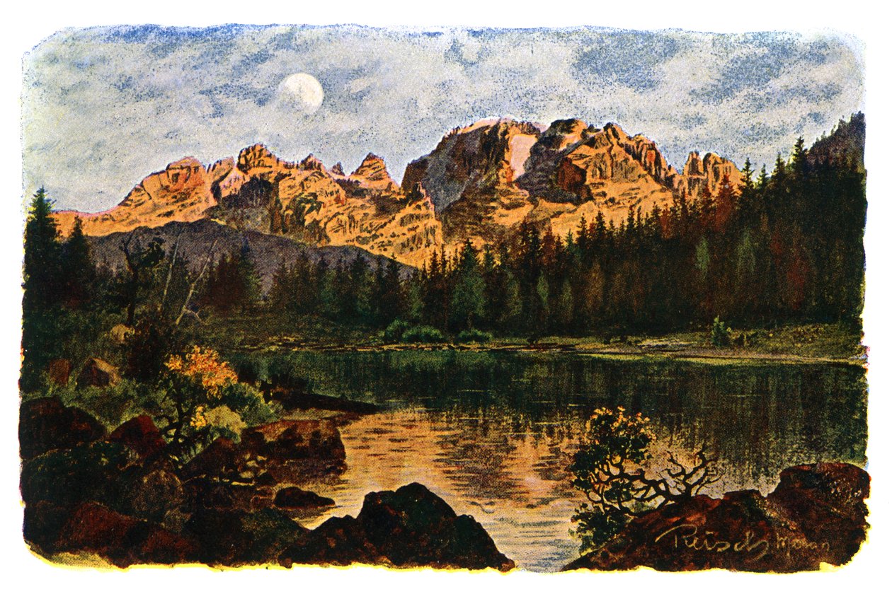 A Brenta csoport, 1901 alkotó: CM Reisch
