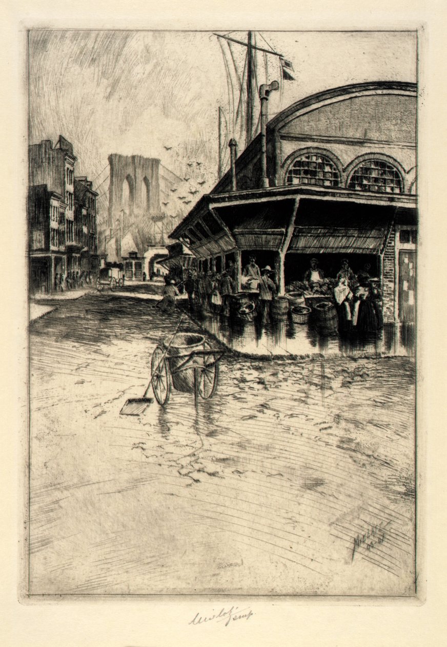 Catherine Market alkotó: C. F. William Mielatz