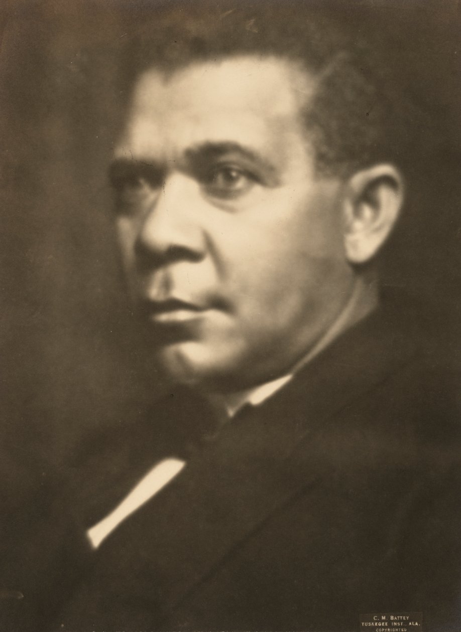 Booker T. Washington, kb. 1908. alkotó: C. M. Battey