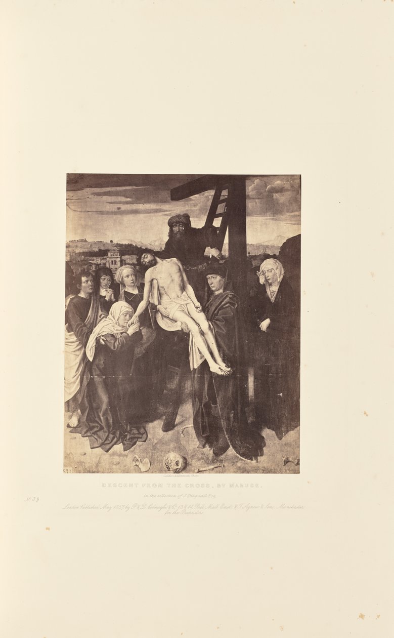 A keresztről való leszállás, Mabuse által alkotó: Caldesi and Montecchi