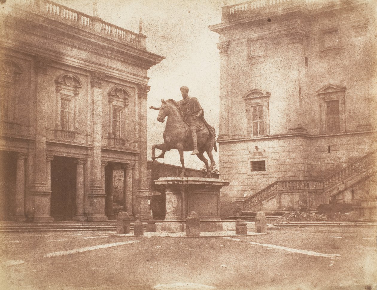 A Capitolium, 1846. alkotó: Calvert Jones