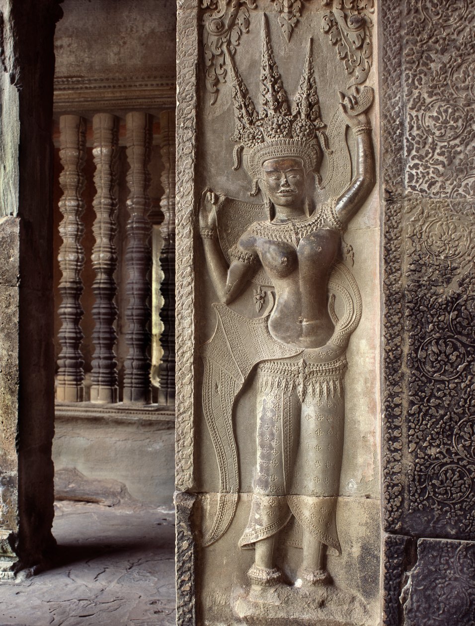 Apsaras táncol alkotó: Cambodian School