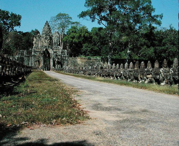Kilátás a déli kapura (fotó) alkotó: Cambodian