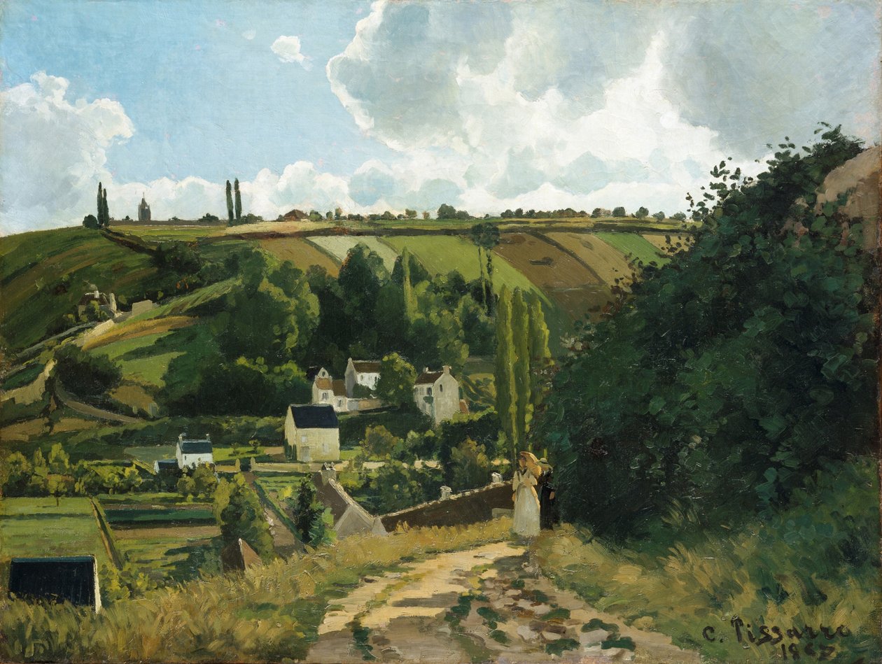 Jalais -hegy alkotó: Camille Jacob Pissarro
