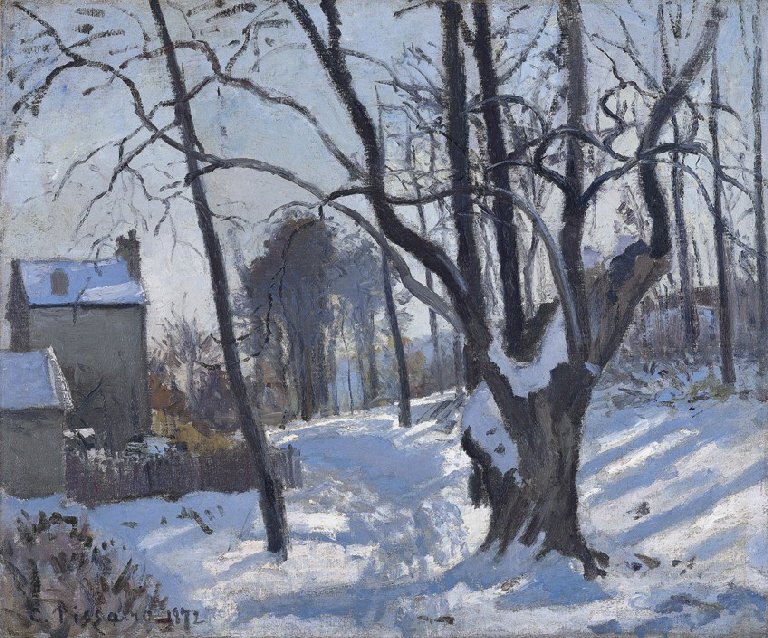 Louveciennes alkotó: Camille Jacob Pissarro