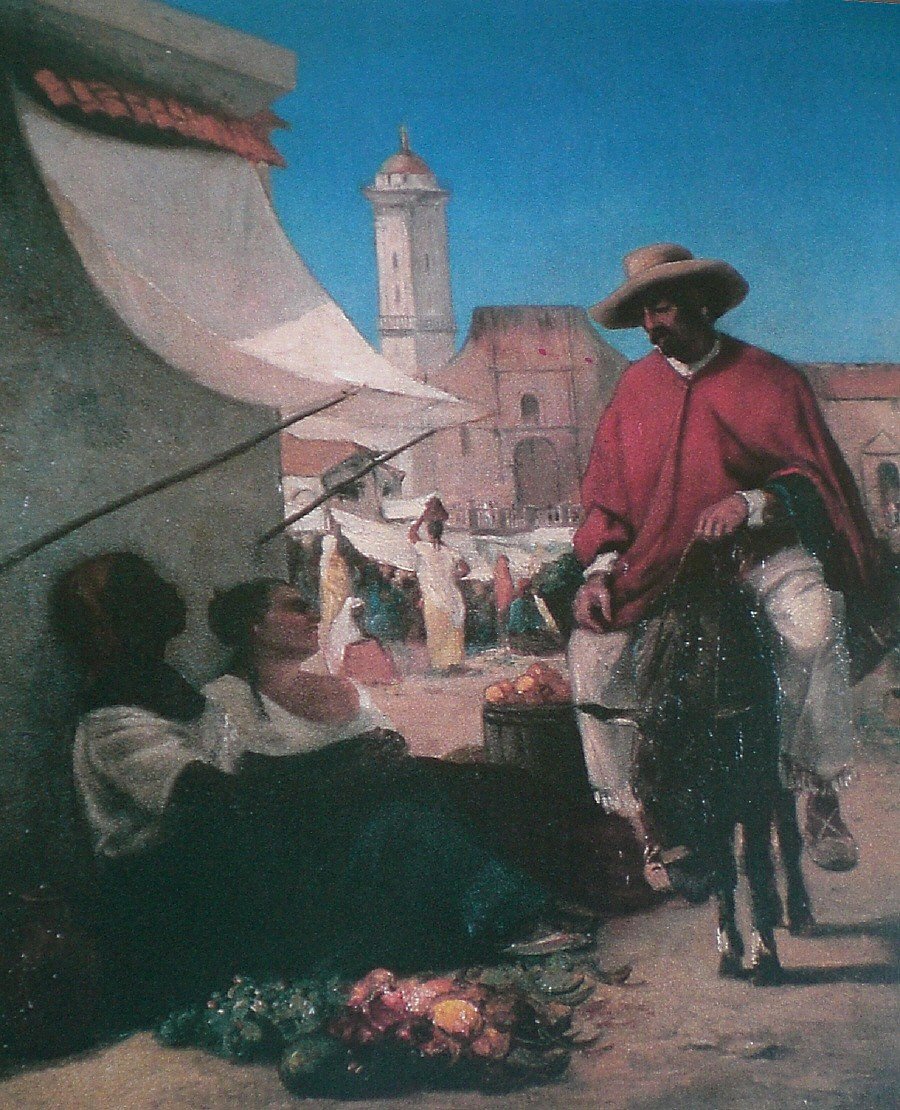 Fő tér alkotó: Camille Jacob Pissarro