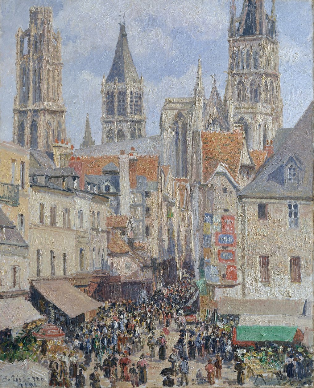 Élelmiszerbolt alkotó: Camille Jacob Pissarro