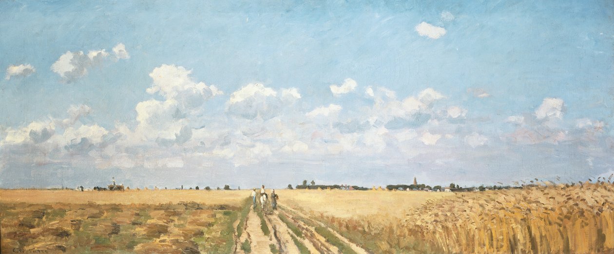 1872 nyarán alkotó: Camille Jacob Pissarro