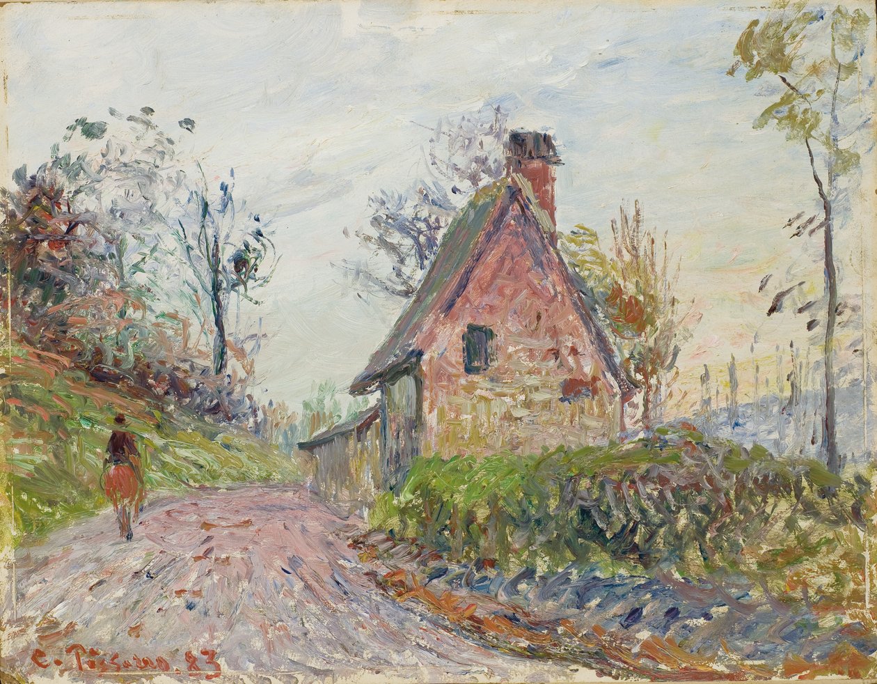 Rouen környéke alkotó: Camille Pissarro
