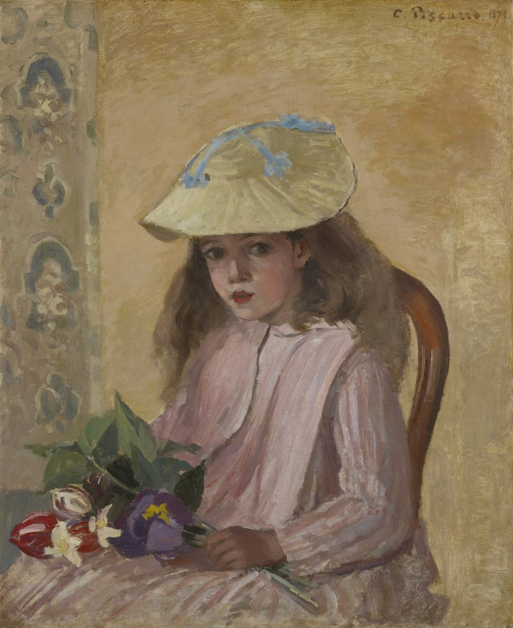 A művész portréja alkotó: Camille Pissarro
